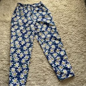 Vintage Lilly Pulitzer High Waisted Daisy Pants size 10